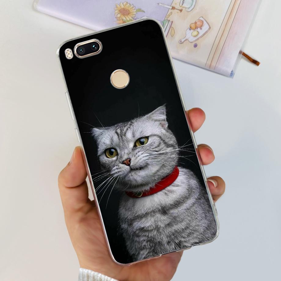 For Xiaomi Mi A1 Mi 5x Case Silicon Soft Clear TPU Phone Cases Back Cover For Xiaomi Mi 5X Mi5X MiA1 Bumper Coque Fundas Capas