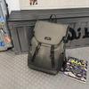 Schoolbag schoolbag male junior high school high school college student large capacity sports tooling wind backpack female tide brand leisure travel 