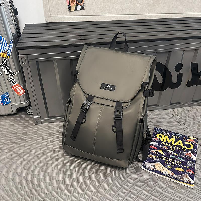Schoolbag schoolbag male junior high school high school college student large capacity sports tooling wind backpack female tide brand leisure travel