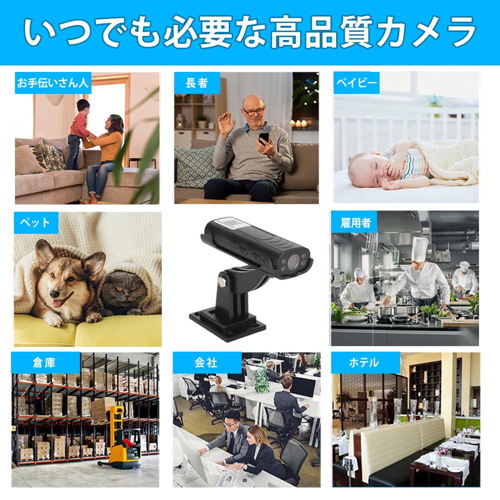 Zerodis Rear Drive Recorder, Small Drive Recorder, Car, RV, Truck,