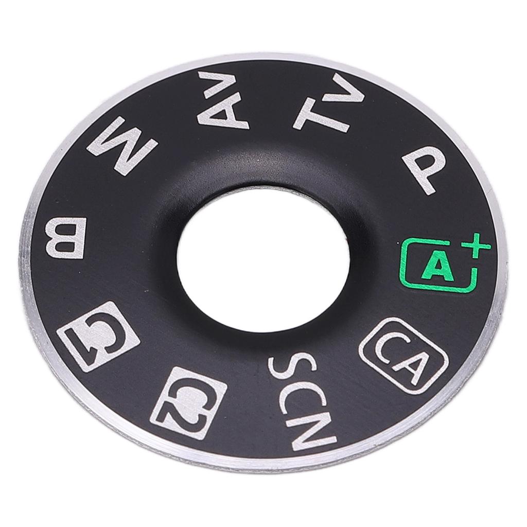 Camera Function Dial Cover Plate Mode Interface with Film Repair Accessory for 6D