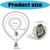 Pack Of 2 Modern Black Acrylic Irregular Necklace Bracelet Jewelry Set Finger Rings For Daily Wear Parties Gifts
