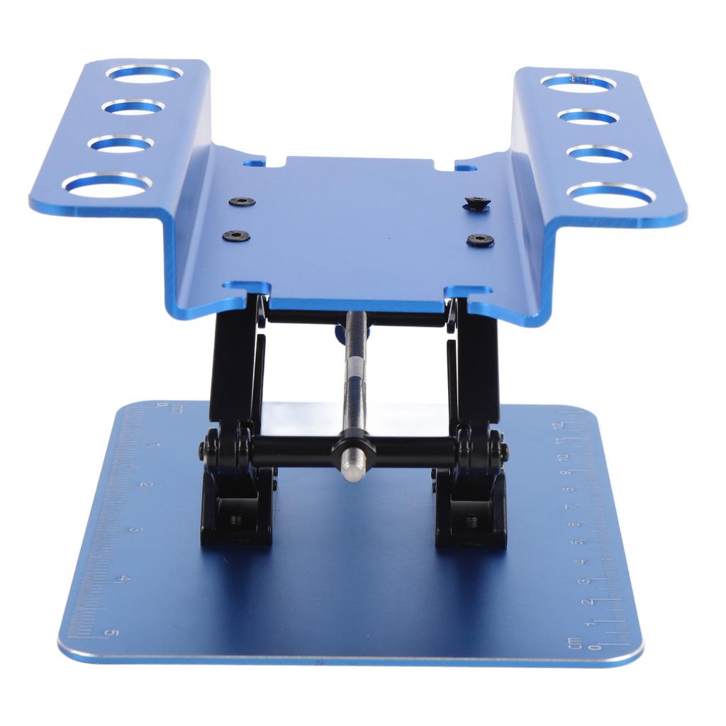 RC Car Work Stand Simulation Metal RC Repair Workstation Support Elevating Rotatable for 1:8 and 1:10 RC Car