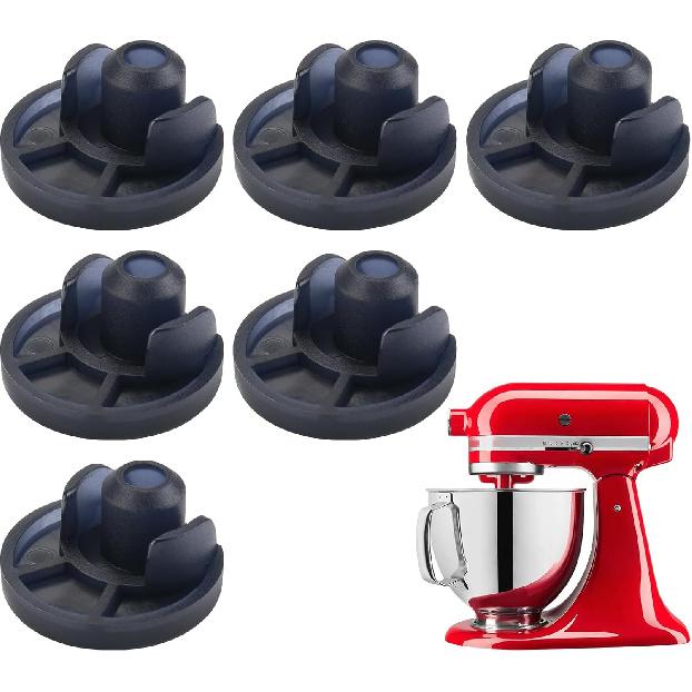 Beautyflier Mixer Bottom Foots for KitchenAid Tilt Head Stand Mixer KSM150 KSM152 KSM154 KSM155 KSM158 KSM160, Sturdy and Durable TPU Replacement