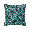 Colofrul Rainbow Leopard Throw Pillow Case Home Decorative Modern Cushions Cover For Sofa Chair Square Polyester Pillowcase