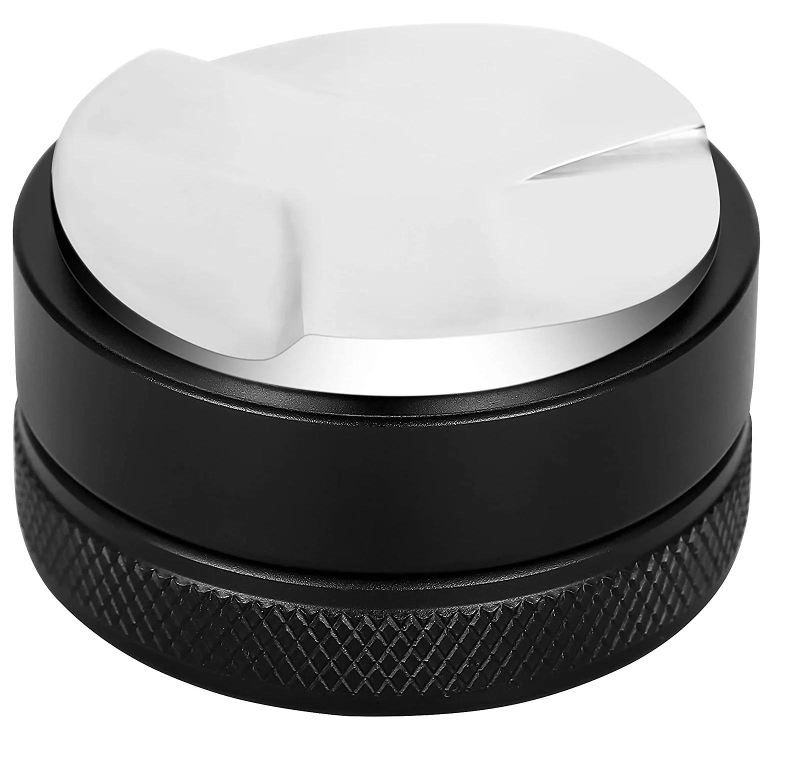 

51/53/58 мм Распределитель и Темпер для Кофе, Двойная Головка, Выравниватель Кофе Подходит, Регулируемая Глубина - Профессиональные Ручные Темперы для Эспрессо 58mm