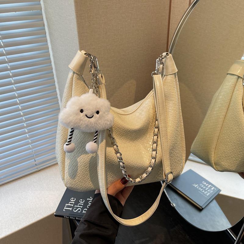 Large-capacity Bag Women's New Summer Versatile Messenger Bag Simple Casual Commuting Shoulder Tote Bag