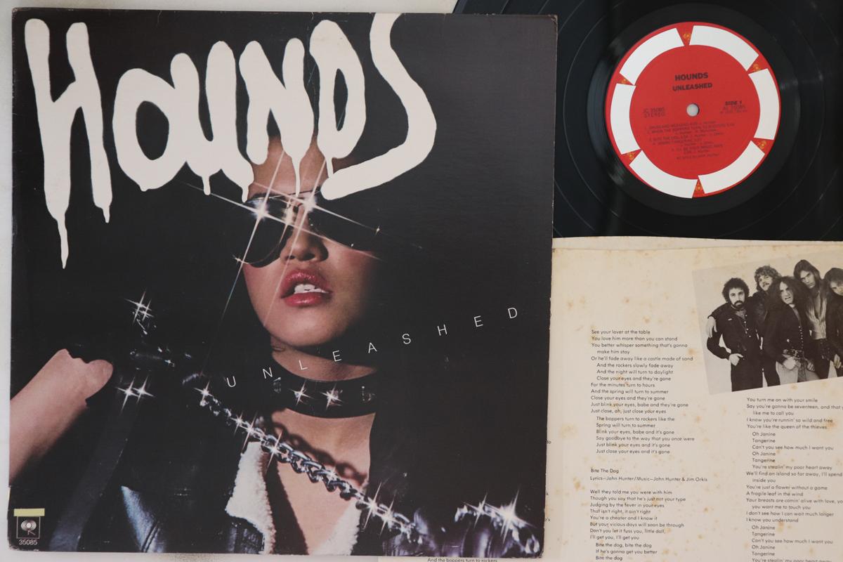 

LP Record HOUNDS (2) - Unleashed JC35085 Columbia 1978 US Rock Used