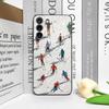 Oil Painting of Snow Scene Skiing Pattern Phone Case for OPPO Realme 14 Pro Plus 13+ 12 Lite 11 10 9 X7 PRO Ultra 5G Soft Cover