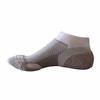 Junbie Damen Low-Cut Gestreifte Frottee Wandersocken