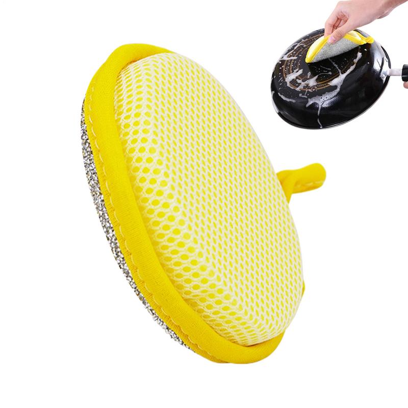 

Kitchen Sponges For Washing Dishes Double Sided Dishwashing Sponges Household Cleaning Scouring Pad Kitchen Cleaning Tools CN