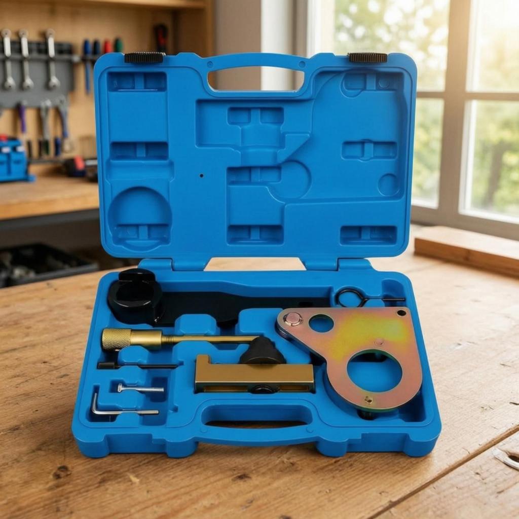 Engine Timing Tool Kit with Molded Carrying Case Universal Compatible Grade