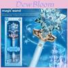 Girls Light Up Fairy Wand With Sound Effects And Spray For Kids Magical Play Gift