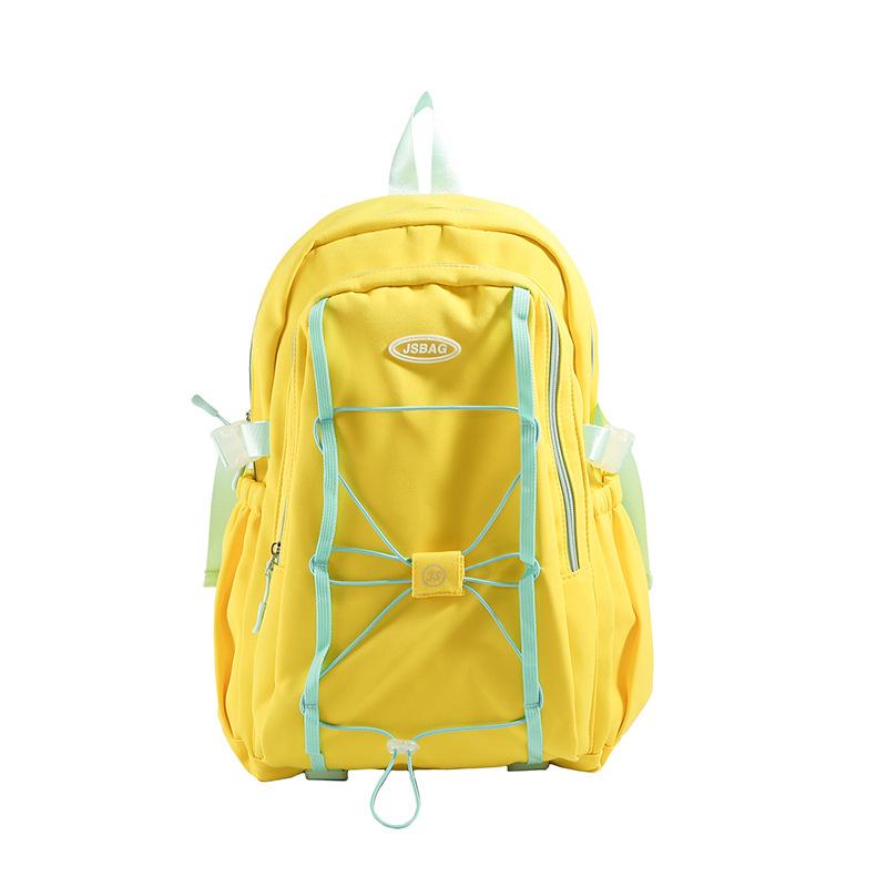 New niche versatile travel backpack, fresh, sweet and lightweight student schoolbag, large-capacity casual backpack