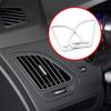 Für Hyundai IX35 IX 35 2010 - 2015 Klimaanlagendüsenabdeckung Zierleiste 2 Stück AC-Auslassrahmen Dekoraufkleber Innenraumzubehör