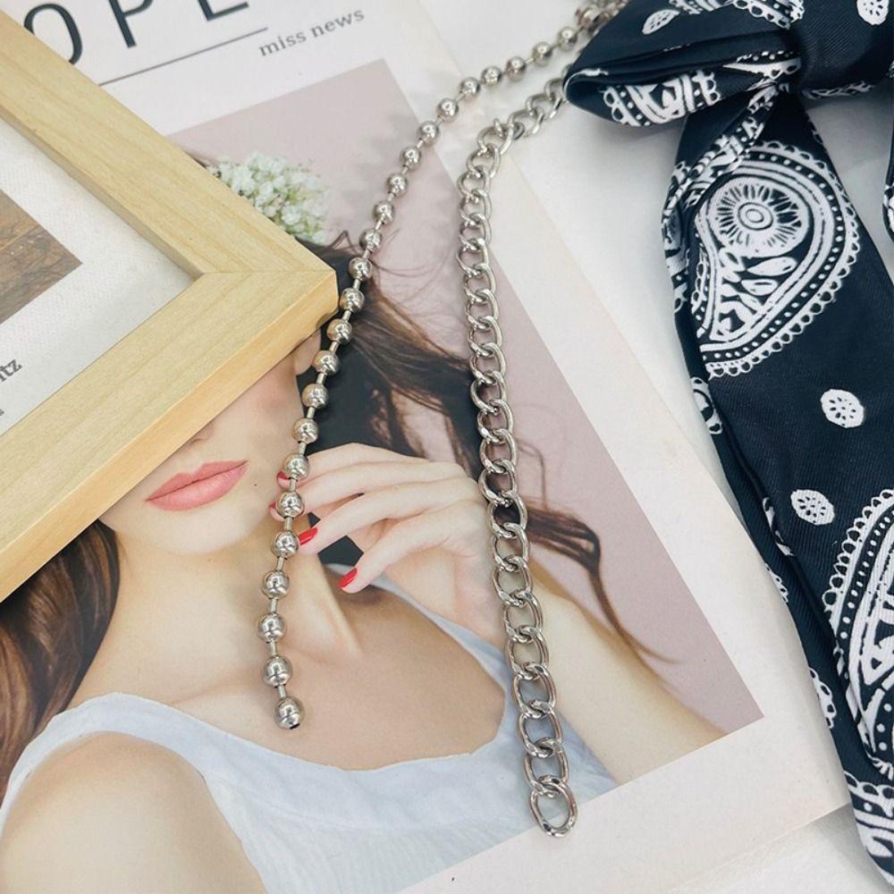 With Chain Pants Belt 200*5cm Bags Ribbons Fashion Neckerchief Travel