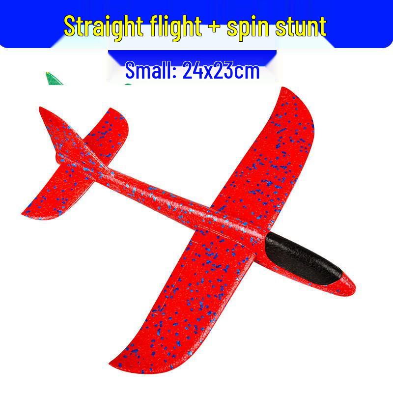 Luminous Foam Hand-Thrown Aircraft Toy for Kids - Durable and Large Model Airplane