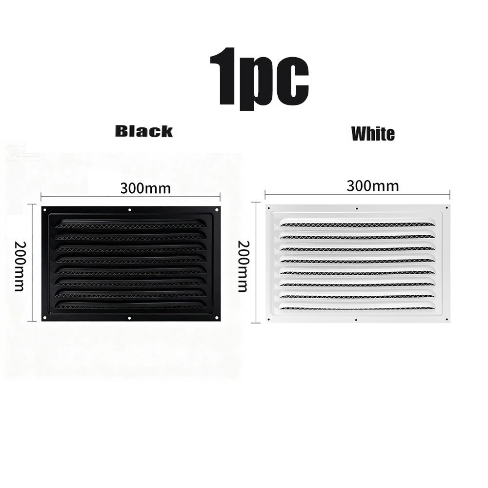 Metal Air Vent Grille Stainless Steel Louver Vents Net Cover Ventilation Cover Window