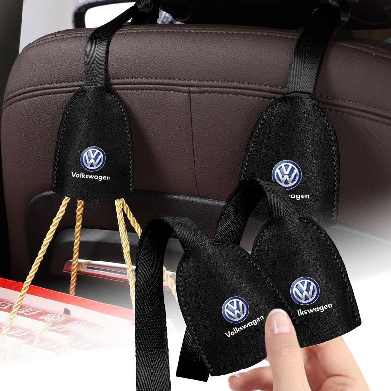 Auto Interior Organizers Hooks Car Back Seat Hook Headrest Hanger For Volkswagen Golf-5 6 7 MK6 Jetta Lavida Polo Tiguan Passat B5 B6 B7