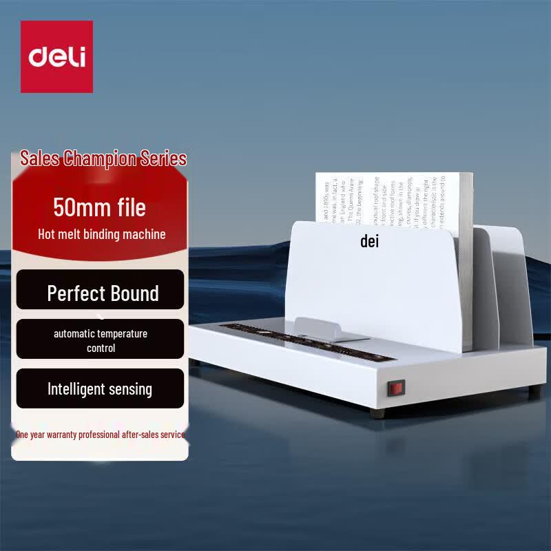

Deli 3882 Hot Melt Binding Machine CN plug (adapter included)