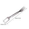 Stainless Steel Watermelon Slicer Portable Handheld Replacement Washable 2 In 1 Home Fruit Fork Slicing Tool Accessories