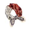 100% Natural Real Silk Scarf Women High Quality Square Fashion Print Hair Neckerchief Lady Shawl Wraps Hijab Bandana Scarves