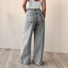 2026 Womens High-Waisted Straight Leg Jeans Loose Fit Slimming Denim Pants Streetwear Style