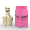 Pants Girl Pen Holder Flower Pot Silicone Molds Table Ornament Mould Plaster Making Tool Epoxy Resin Molds Easy To Clea