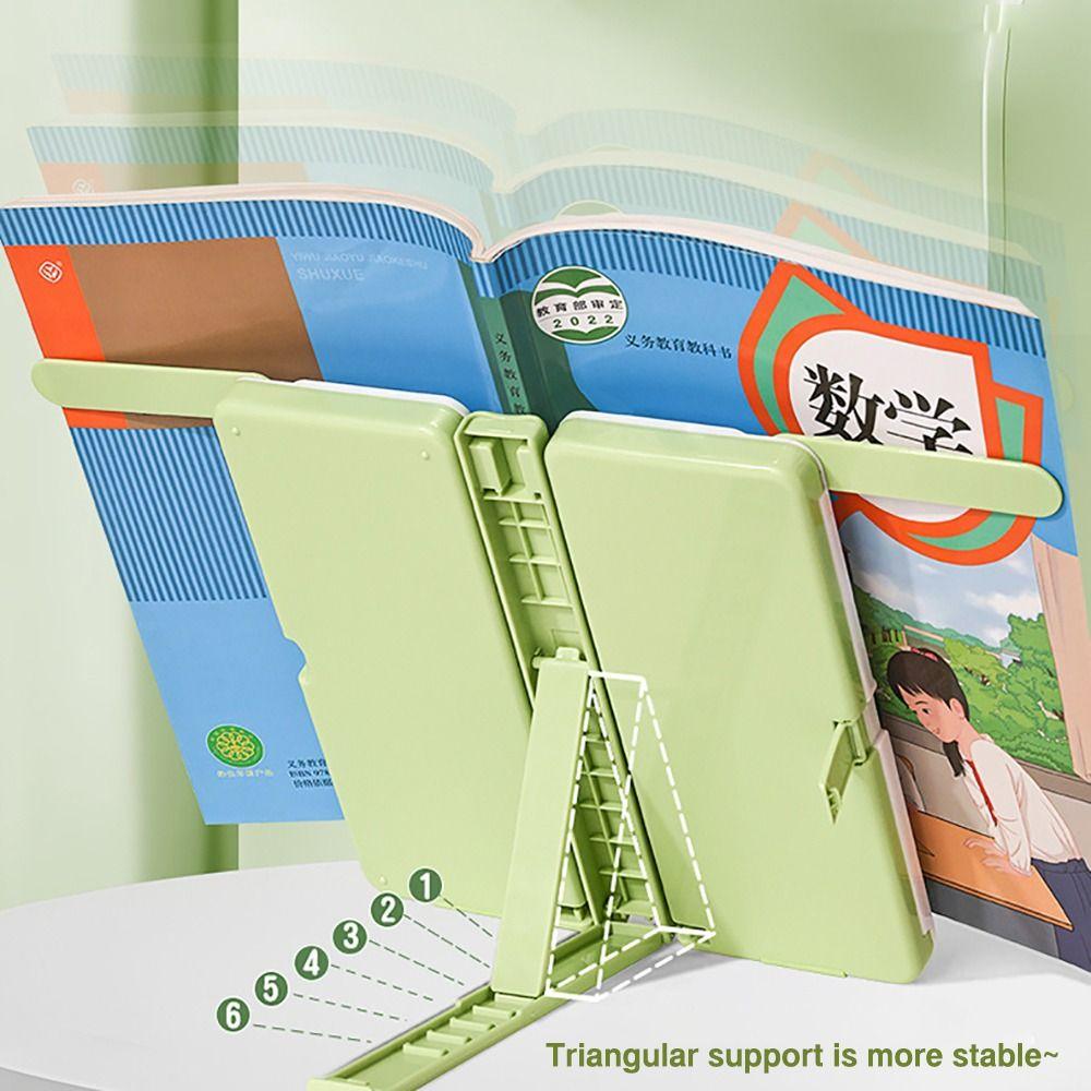 Multi-Function Reading Bookshelf Pencil Case Adjustable Stationery Organizer  Students Gift