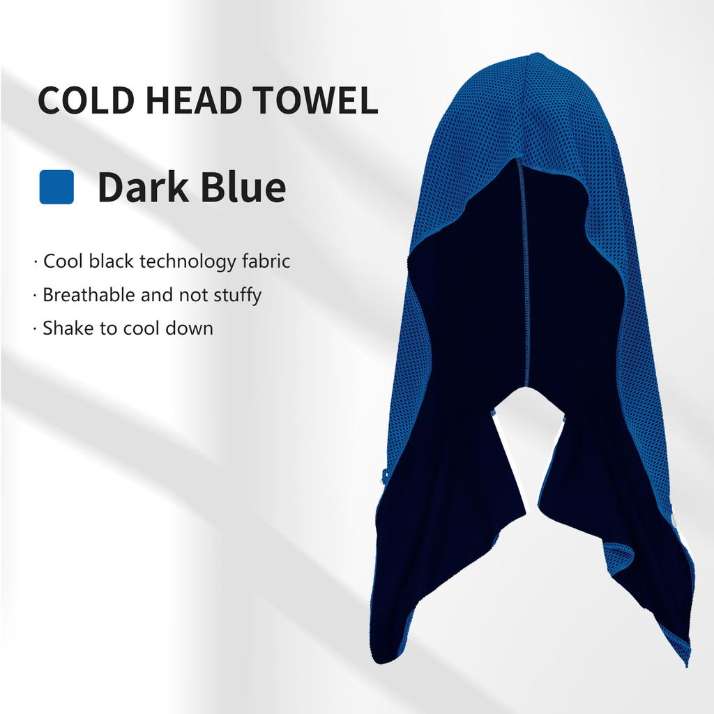 Polyester brocade cold towel size sports gym cold silk cold quick drying sports towel