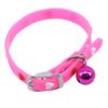 Adjustable Colorful Collar Bell Pet Cat Dog Love Hearts Patterns Neck Collar