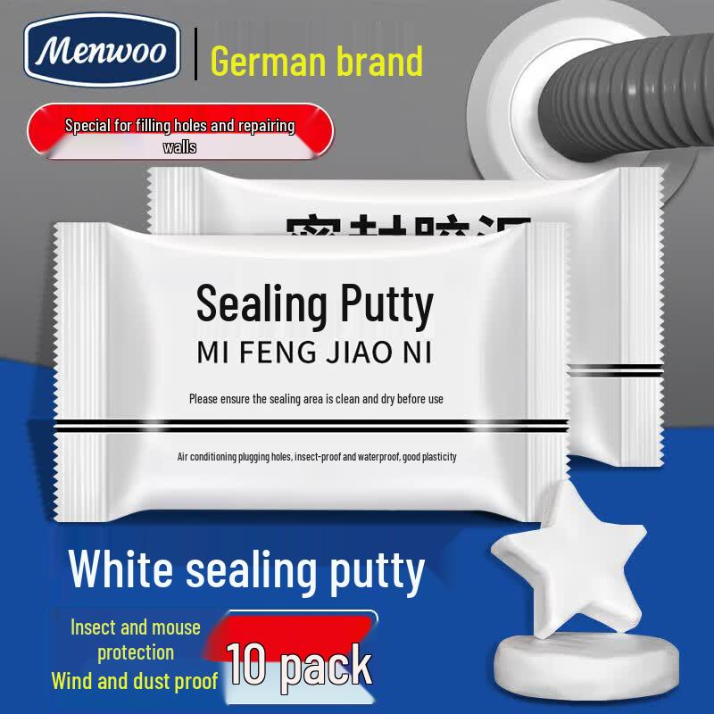 MEN WOO 10-Pack Waterproof Sealant Putty