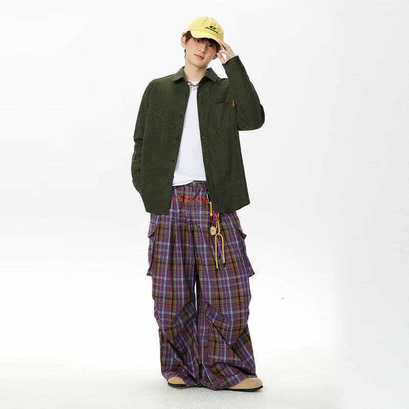 MINISO Unisex Retro Corduroy Overshirt