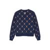 New MLB SS24 Knitwear Women's Navy Blue 3FKCM0241-43NYS