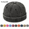 Casquette Hip Hop en Jean Lavé Vintage - Style Dandy Polyvalent pour Toutes les Saisons