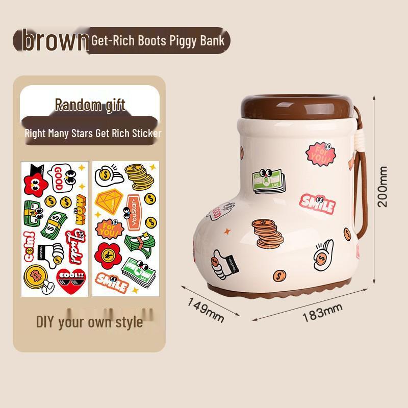 

House-Shaped Piggy Bank for Kids - Large Capacity Savings Jar, Perfect Birthday or Festival Gift, Can Deposit and Withdraw.