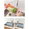 1PC Scalable Drain Rack Fruit Vegetable Drainer Basket Kitchen Tool