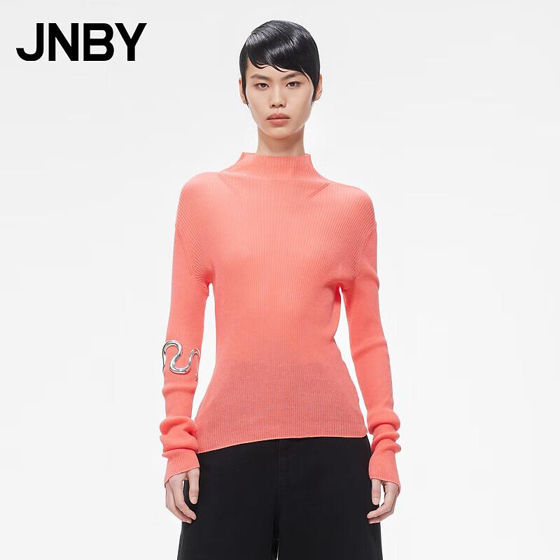 

JNBY Women s 2023 Spring Collection Semi-High Collar Knit Sweater M