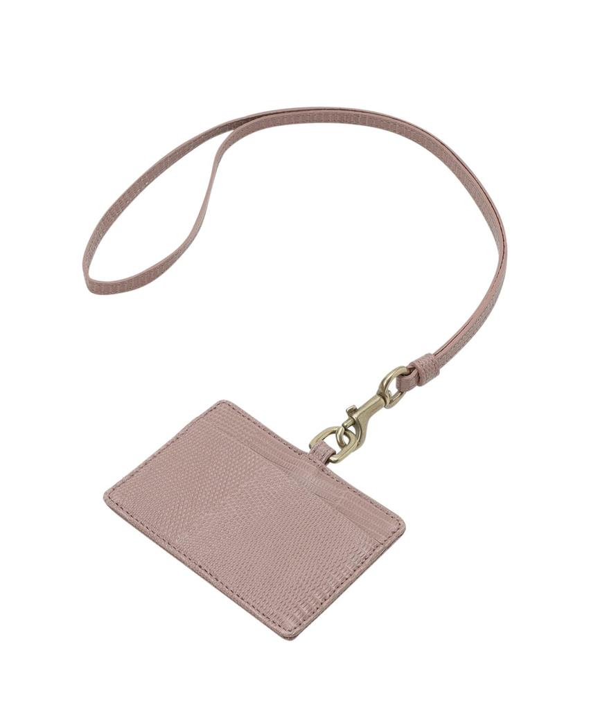 And ID Case Lizard Employee ID Case Pass Case Pass Case One Size Maroon Dusty Pink [Toff Lodestone]