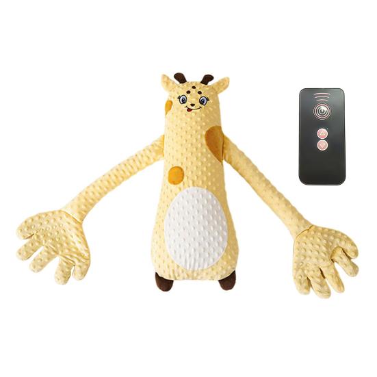 Cuscino per Mano Rilassante per il Sonno del Bambino con Modalità di Accarezzamento Regolabili Cuscino Accarezzante Succhietto Morbido Peluche Compagno di Coccole per Asilo Nido Ora della Nanna Viaggi Uso Ospedaliero