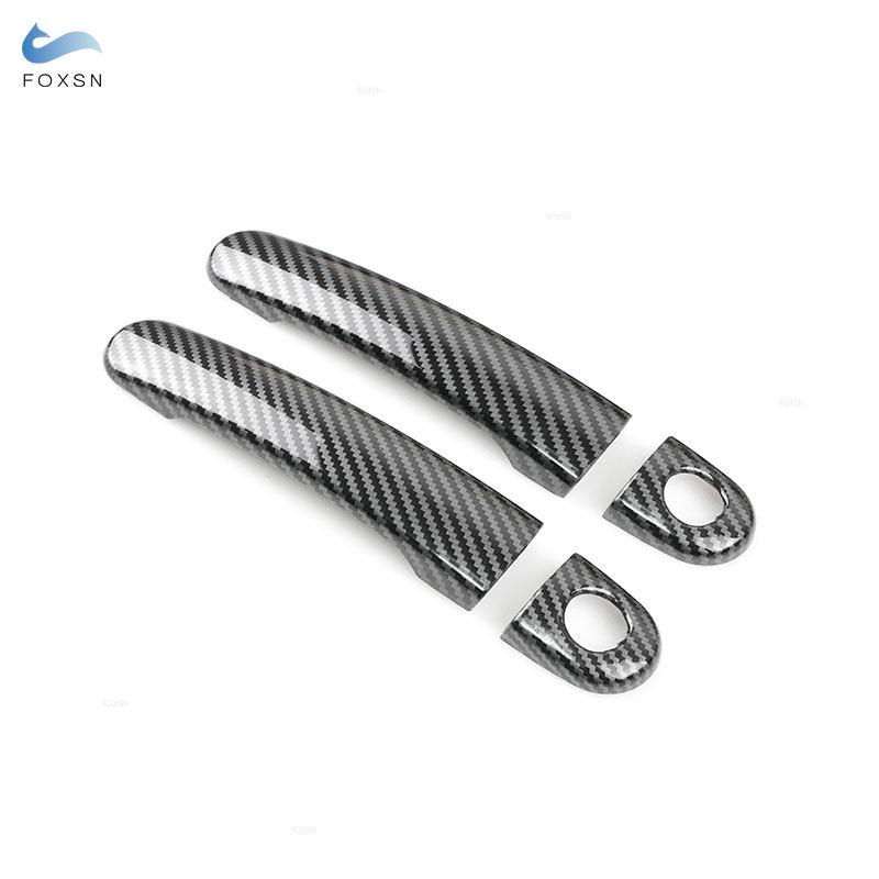 Car Accessories Exterior Door Handle Cover Sticker Trim For VW Golf 5 MK5 Rabbit 2004 2005 2006 2007 2008