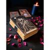 Book of Spells Grimoire Printed Journal The Lovers Tarot Notebook Spiral Gothic Notebook Skull lover Antique Journals gifts for men or women