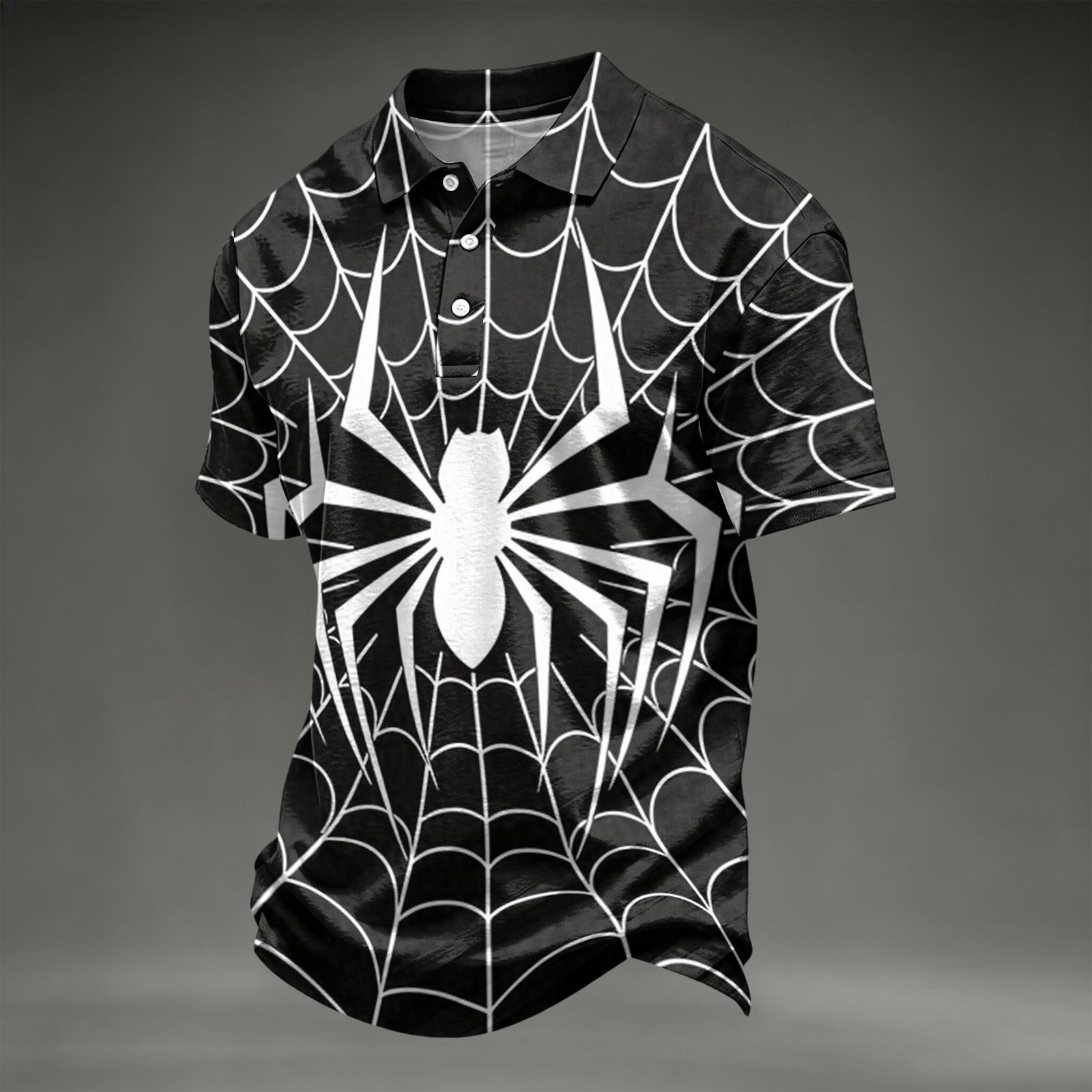 Men s Halloween Print Short Sleeve T-Shirt L