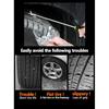 Tire Cleaning Hook, Auto Remover Tire Stones Removing Tool for Car Motor Bike Tire Stainless Steel Hook Car Tire Cleaning Tools