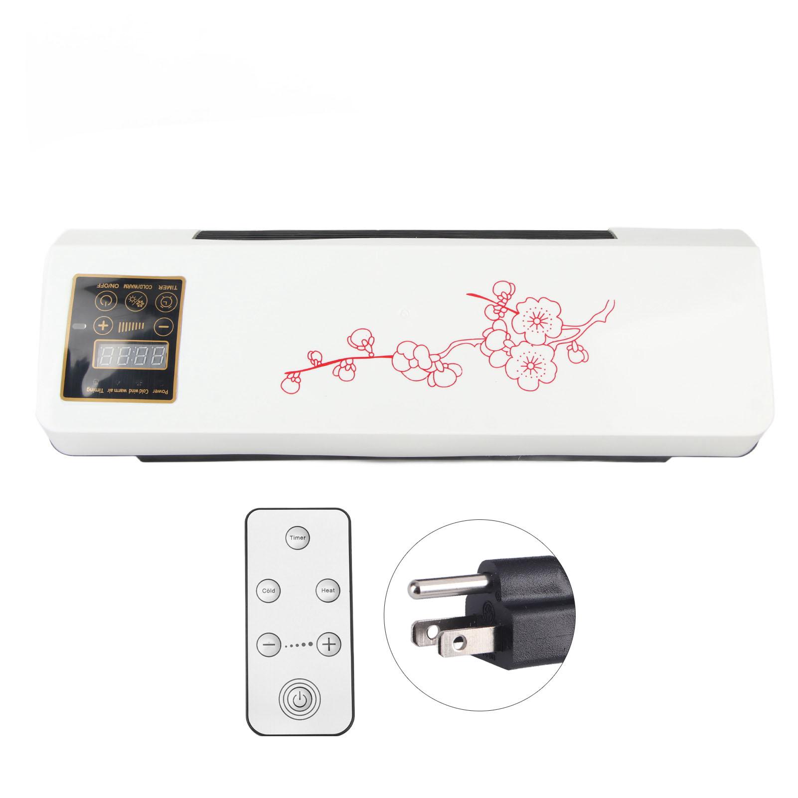 

Electric Air Conditioner Fan Wall Mount Easy Operation Temperature Protection Timer Heating and Cooling Fan