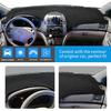 Dashboard Cover Mat Dash Cover Compatible With Toyota Sienna 2004 2005 2006 2007 2008 2009 2010 Dash Board Protector Cover(Black)