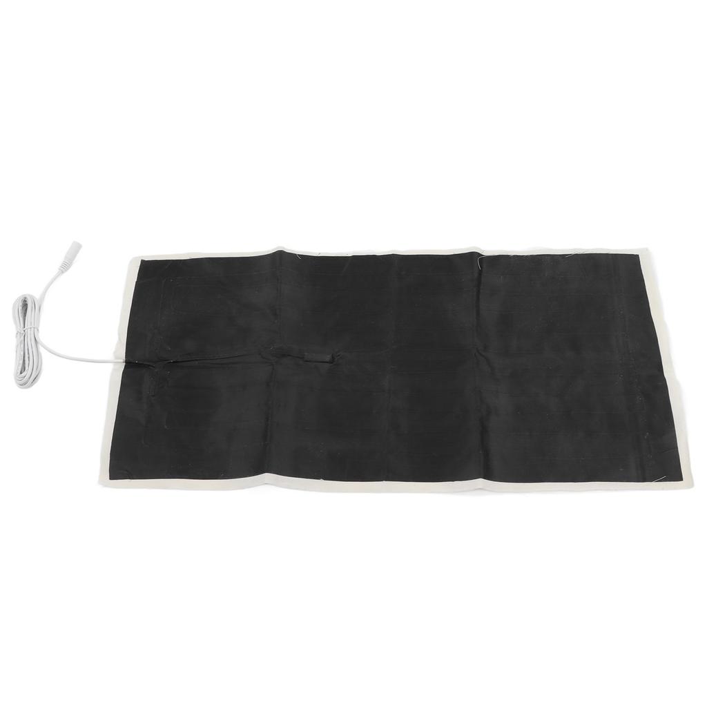 Termoforo Cuscino Riscaldante Elettrico 60x30cm DC 12V Connettore Femmina 5521 per Casa Sonno