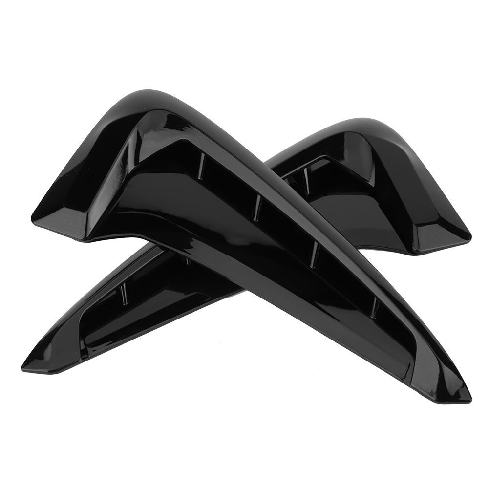 2Pcs Black Side Air Vent Cover Trim Decor Car Accessories Fit for X5 F15 2014 2018