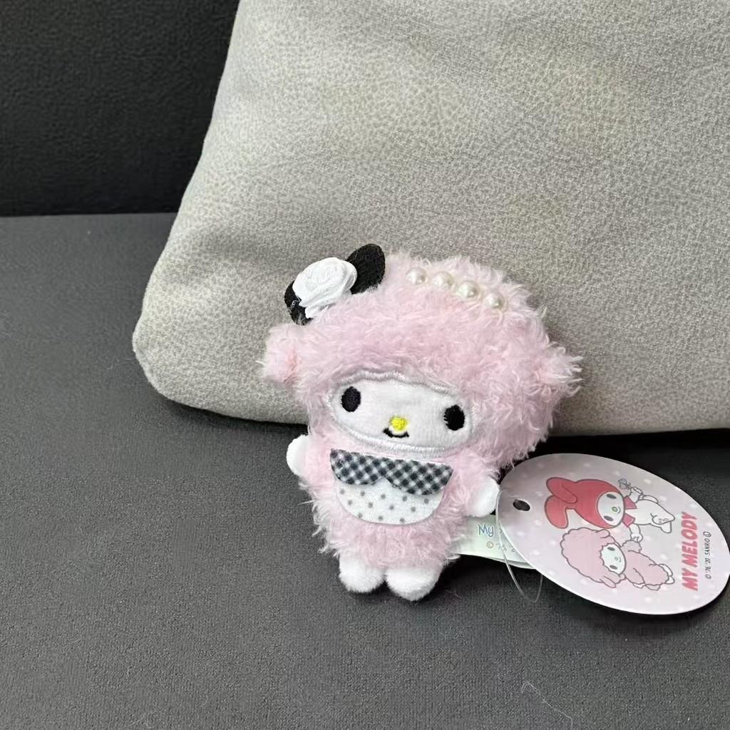 My Melody Plush Toy With Pearl And Bow For Collectors And Gift Giving