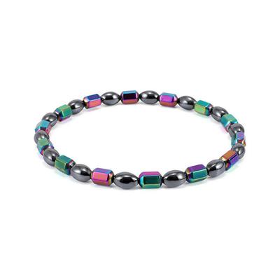 Women Lady Plated Layer Decoration Colorful Ankle Barefoot Bracelet Chain